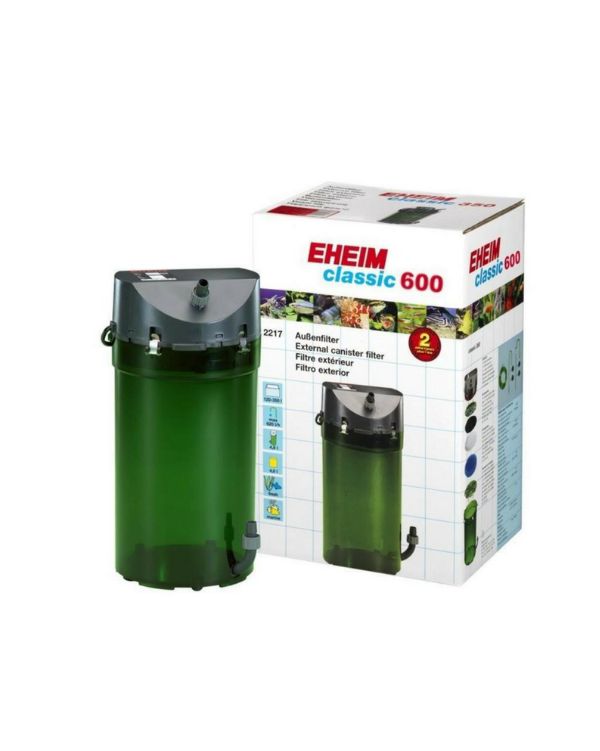 Com um Eheim Classic 600 fez a escolha certa. Acima de tudo, porque escolhe um equipamento fiável, económico e testado.