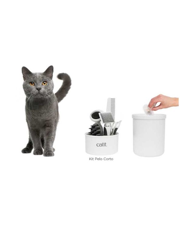 Kit Catit Grooming pelo curto