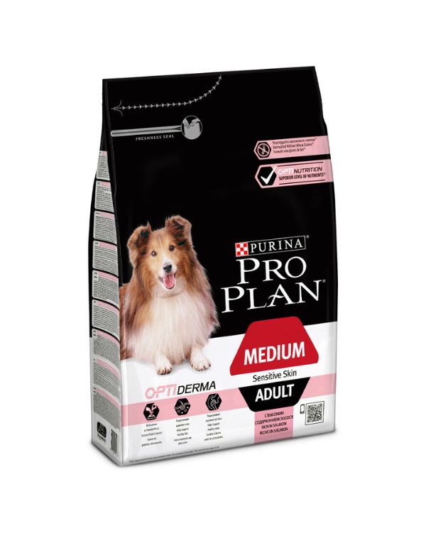 Pro Plan OptiDerma medium adulto sensitive Skin