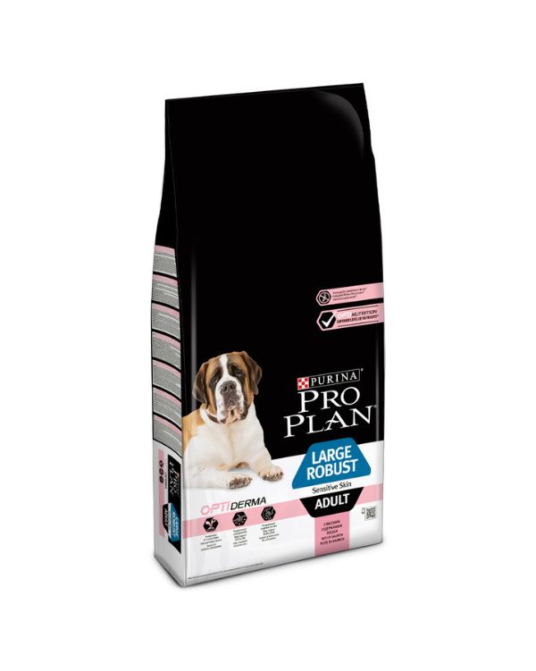 Pro Plan Optiderma Large Robust sensitive skin