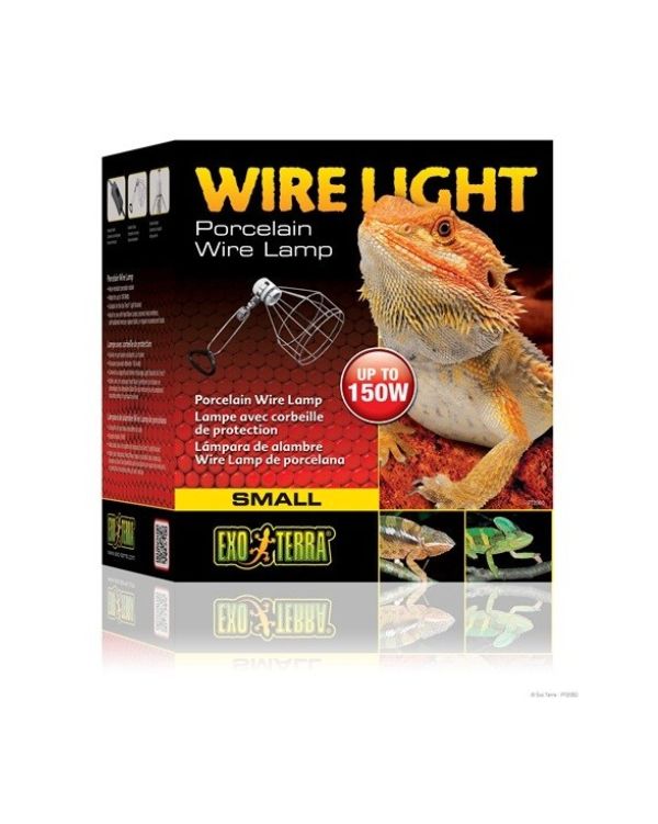 Suporte de Lâmpada Cerâmica Wire Light Exo Terra