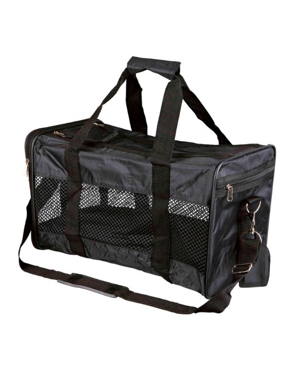 Bolsa de Transporte Ryan Preto P Cães Pequenos e Gatos