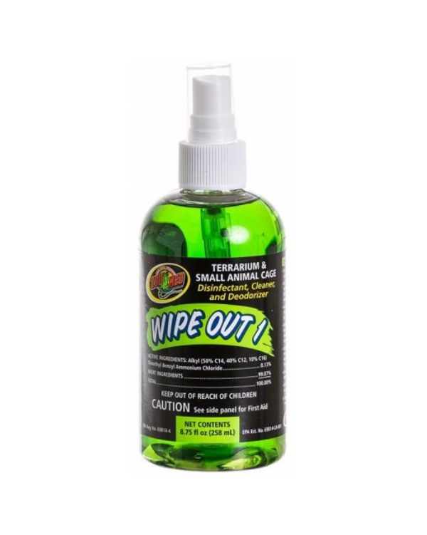 Zoo Med Wipe Out - Limpeza de Terrários 258ml