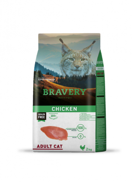 Bravery Chicken Adult Cat Grain Free