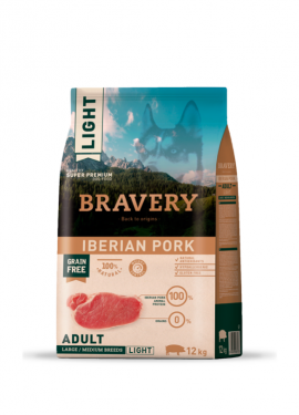 Bravery Iberian Pork Adult Medium-Large Light Grain Free
