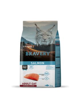Bravery Salmon Adult Sterilized Cat Grain Free