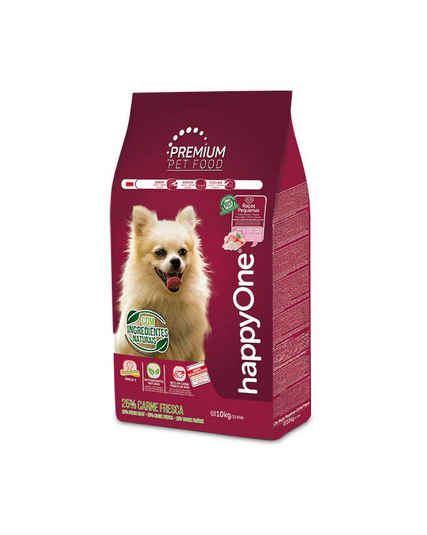 HappyOne Premium Raças Pequenas Pack económico: 4 x 10 kg