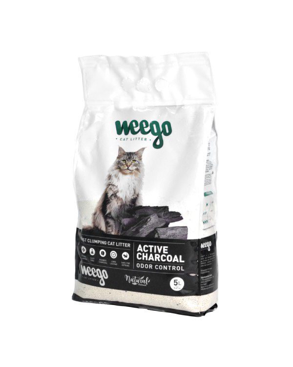 Weego Active Charcoal Areia para Gato
