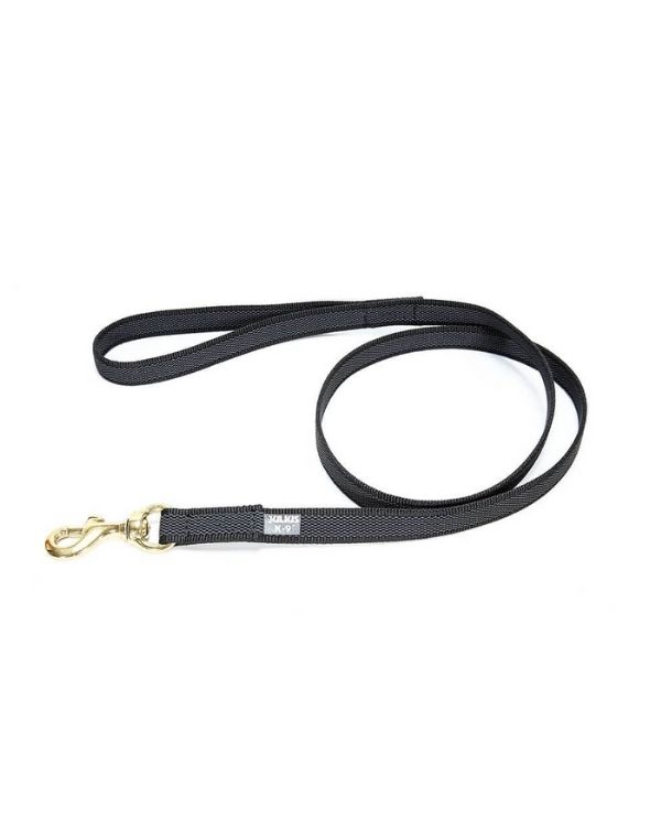 Trela Color & Gray Super-Grip com pega Preto