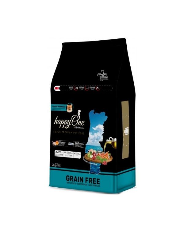 HappyOne Mediterraneum Raças Pequenas Sardinha