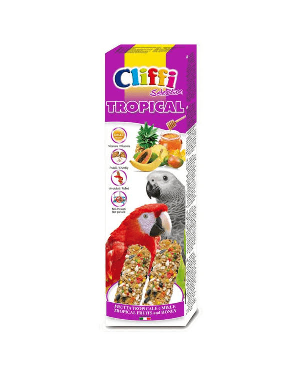 Sticks para Papagaios com Frutos e Mel