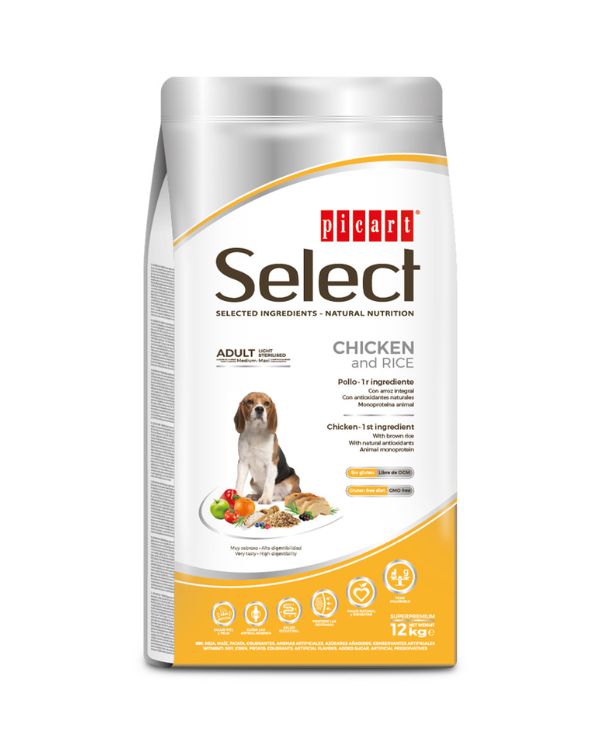 Picart Select Adulto Light Sterilised 12 kg